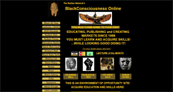 Desktop Screenshot of blackconsciousness.com